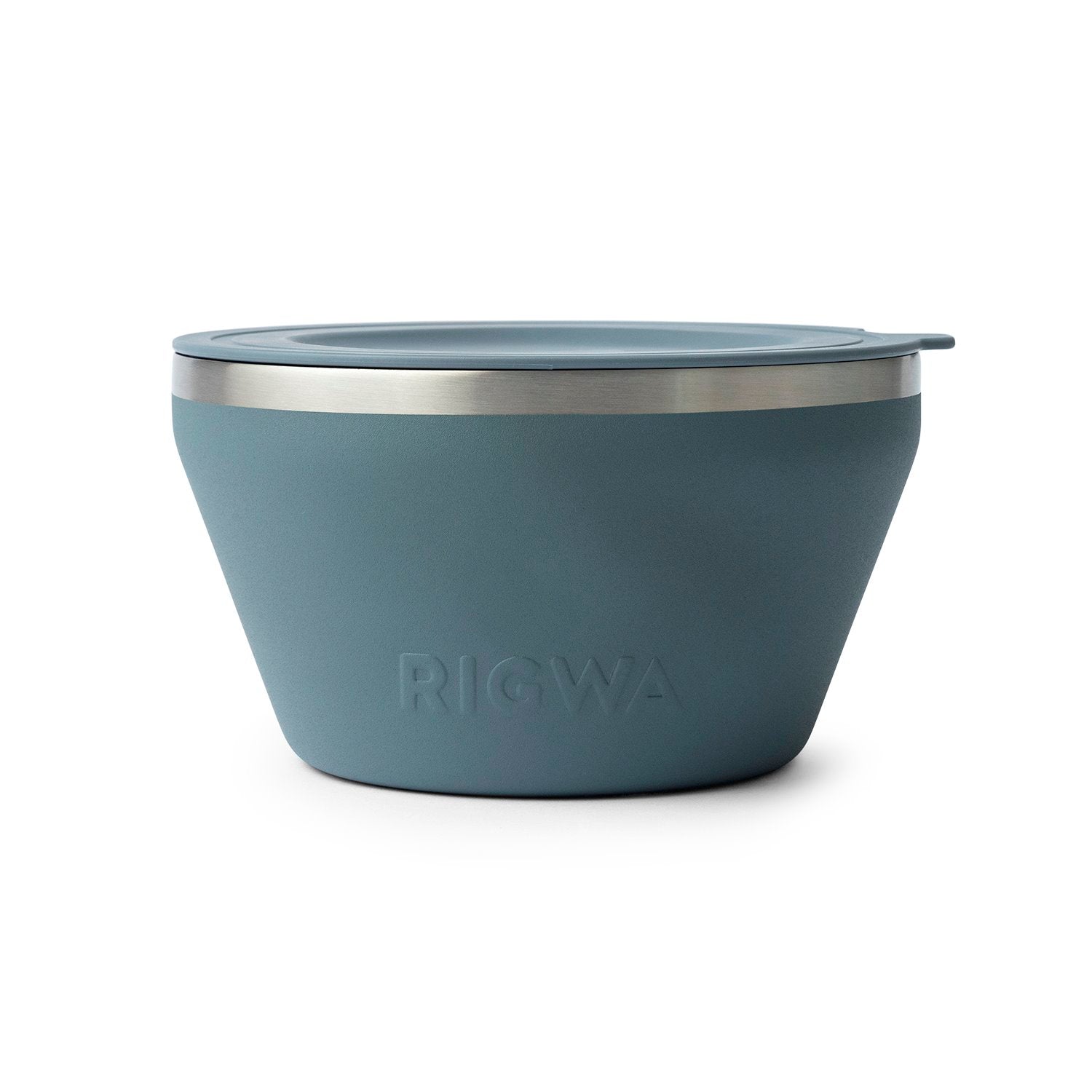 RIGWA Stainless Steel Insulated Food Container - Hot and Cold Insulated  Bowl - Vacuum Sealed Containers for Food - Bowls with Lids, 48oz, Slate
